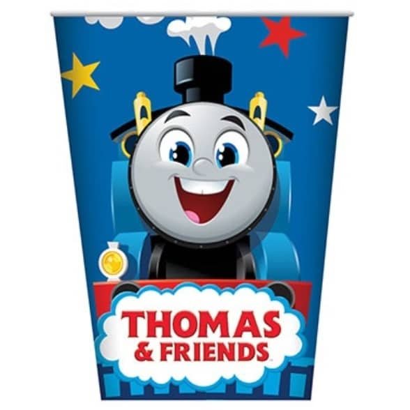 Thomas The Tank Engine Paper Cups 8pk - Party Owls