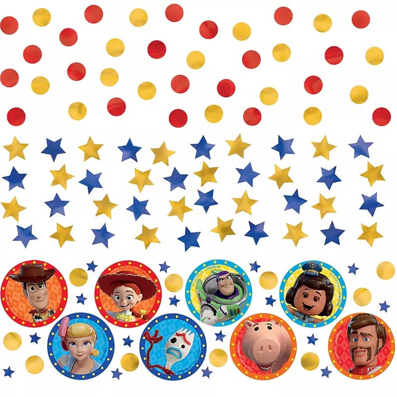 Toy Story 4 Confetti 34g Table Scatters - Party Owls