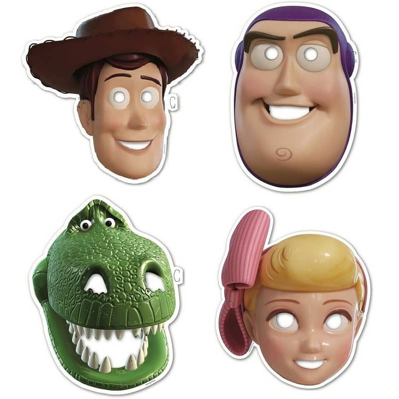 Toy Story Cardboard Masks 8pk Party Accessories - Party Owls