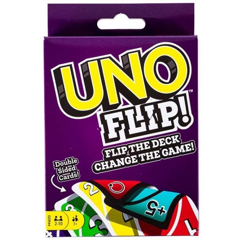 UNO Flip! Cards Double Side Playing Cards 51062 - Party Owls