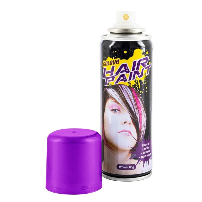 Purple Colour Hair Spray 125ml Temporary Coloured Hairspray