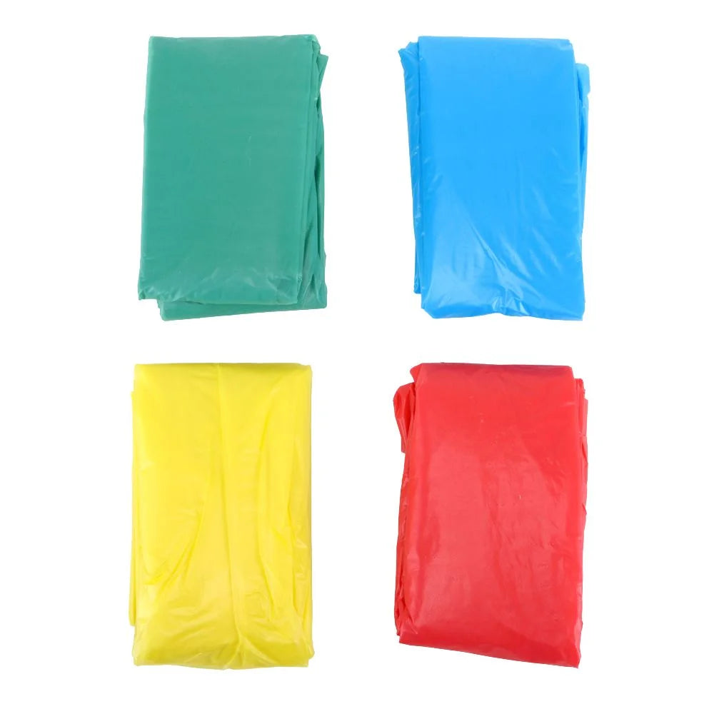 Kids Reusable Rain Poncho (Assorted Colours)