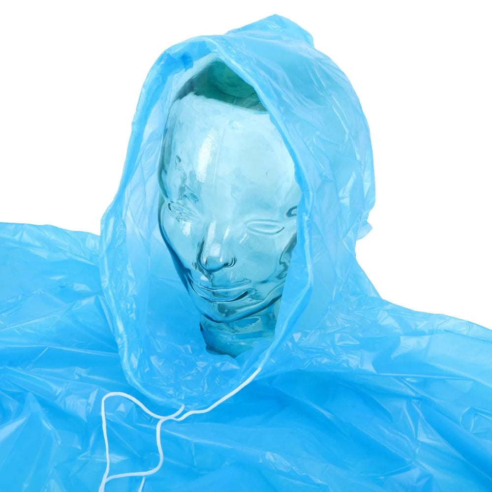 Kids Reusable Rain Poncho (Assorted Colours)