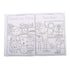 2 Colouring Books 56 - Page A4 Super Hero - Party Owls