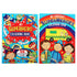 2 Colouring Books 56 - Page A4 Super Hero - Party Owls