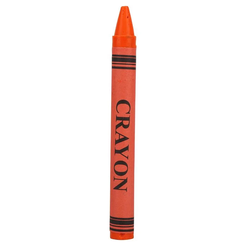 Crayons 9cm 12pk Assorted Colours