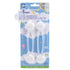 White Flexible Safety Latch 2pcs 16cm x 3.5cm Universal