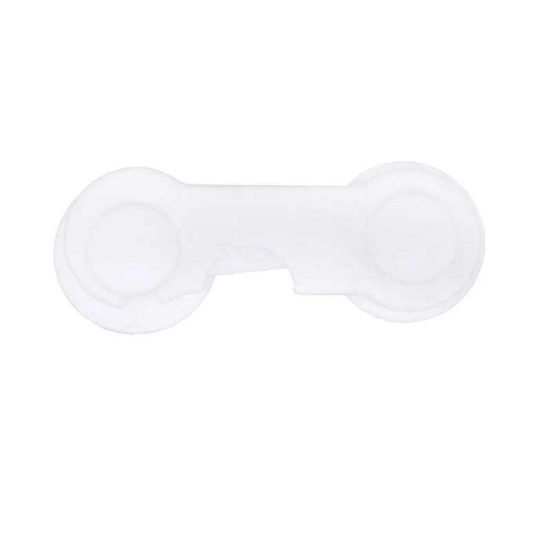 White Safety Catch Latch 2pcs 16cm x 3.5cm Universal