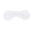 White Safety Catch Latch 2pcs 16cm x 3.5cm Universal