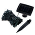 Solar 200 Warm White LED Fairy Lights 13.5M Total Length