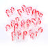Mini Peppermint Candy Canes 120g Bag 24pcs Red & White Striped