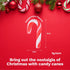 Mini Peppermint Candy Canes 120g Bag 24pcs Red & White Striped