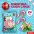 Mini Peppermint Candy Canes 120g Bag 24pcs Red & White Striped