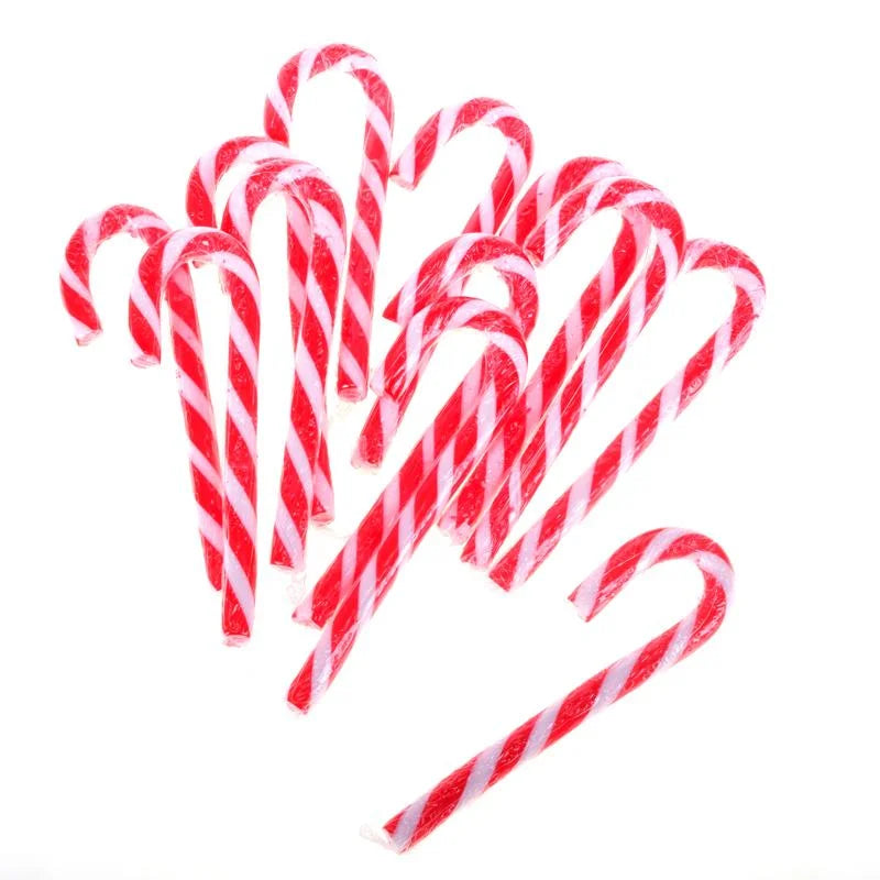 Peppermint Candy Canes 144g Bag 12pcs Red & White Striped