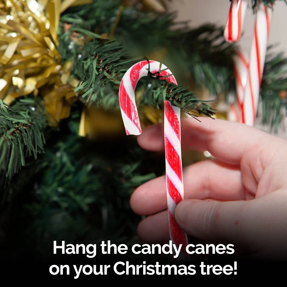 Peppermint Candy Canes 144g Bag 12pcs Red & White Striped