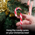 Peppermint Candy Canes 144g Bag 12pcs Red & White Striped