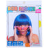 Blue Short Bob Wig With Fringe