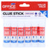 Glue Sticks 6pcs 8cm x 2cm Dries Clear