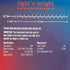 360 Multicolour LED Fairy Lights 17.9M Lit Length 8 Functions - Party Owls