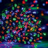 360 Multicolour LED Fairy Lights 17.9M Lit Length 8 Functions - Party Owls