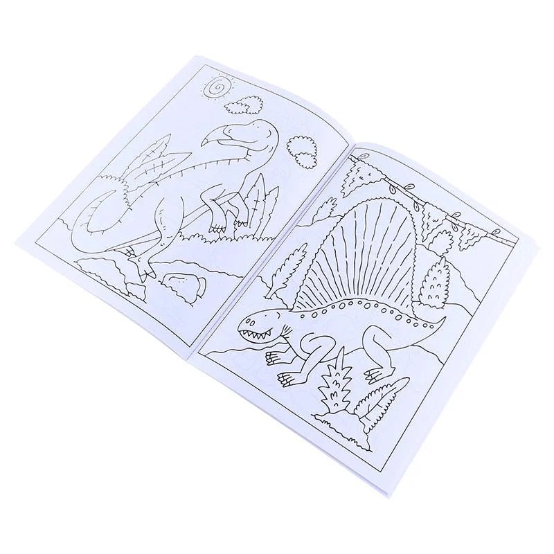 4 Colouring & Activity Books 270mm x 195mm 48 - Page Assorted Designs - Party Owls