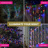 400 Multicolour LED Fairy Lights 40M Lit Length 8 Functions - Party Owls