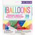 Premium Multi-colour Latex Balloons 30cm (12") 50pcs Assorted Bulk Pack