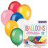 Premium Multi-colour Latex Balloons 30cm (12") 50pcs Assorted Bulk Pack