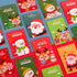 6 Mini Christmas Notebooks 16 - Page 7cm x 10.5cm (Assorted) - Party Owls