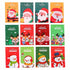 6 Mini Christmas Notebooks 16 - Page 7cm x 10.5cm (Assorted) - Party Owls