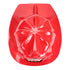 Kids Red Fire Chief Plastic Party Hat Firefighter Helmet