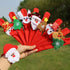 8 Christmas Wristbands (Assorted) - Party Owls