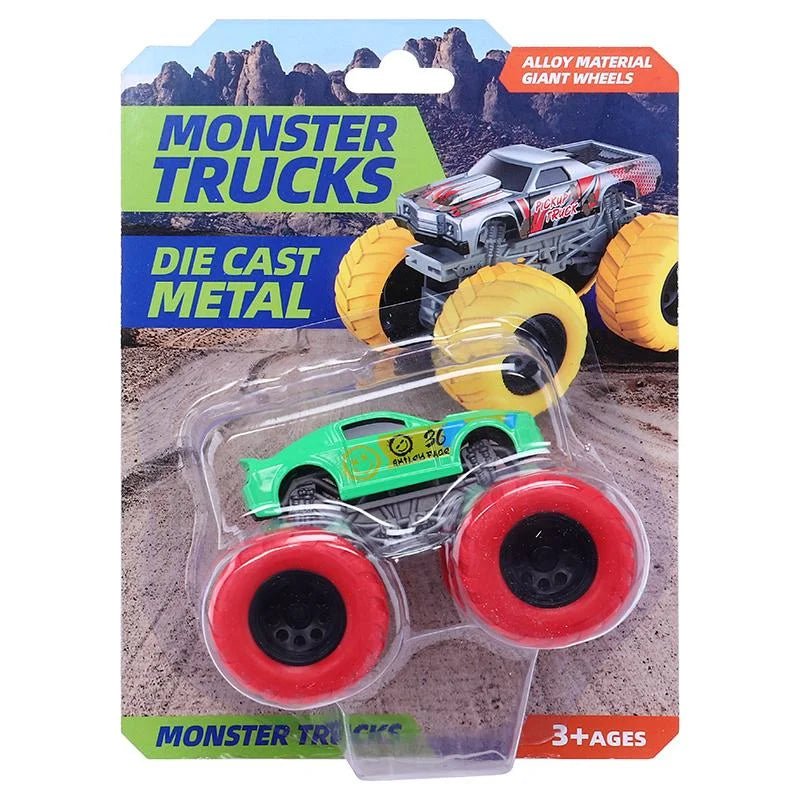 8 Monster Trucks 10 x 6.5 x 6cm Die Cast Metal - Party Owls