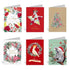 Christmas Cards 30pcs (115 x 170mm) w/Envelopes Textured Foil Australian Koala Cockatoo Native Flowers