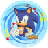 Sonic The Hedgehog Large Paper Plates 23cm (9") 8pcs
