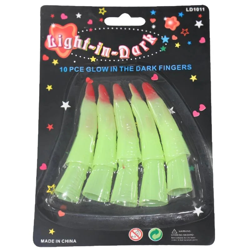 Glow In The Dark Wicked Long Witch Nails