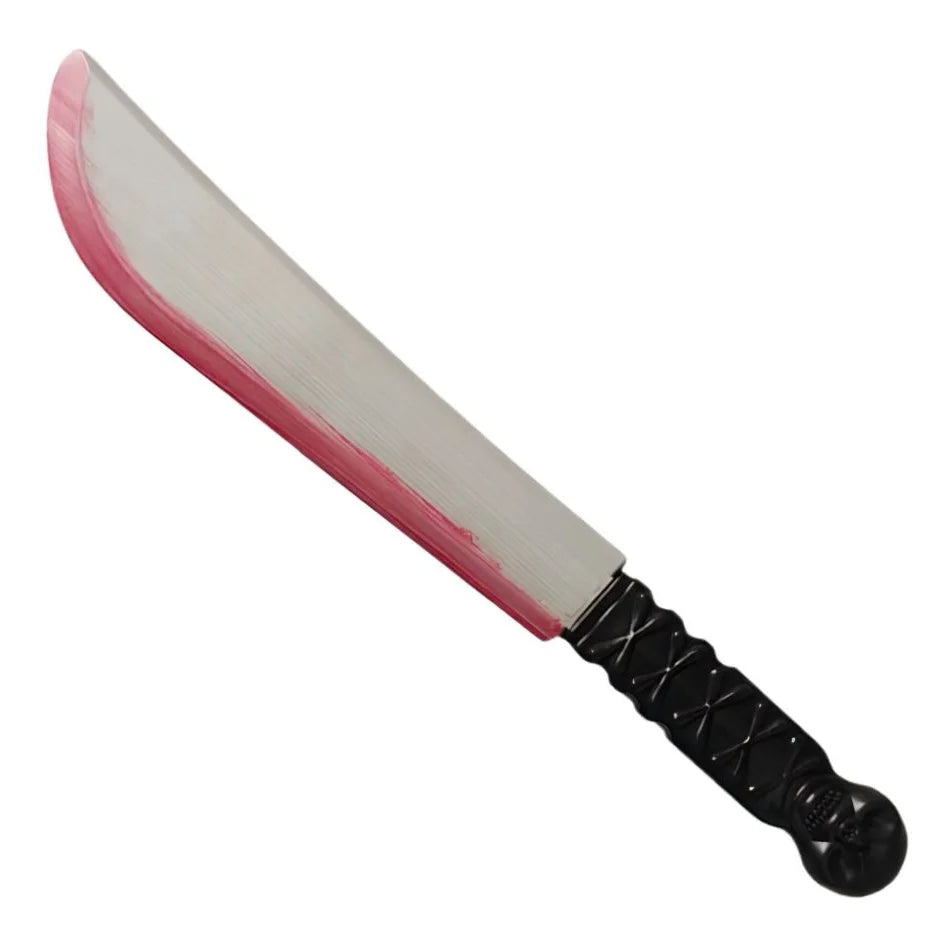 Fake Bloody Machete Knife 41cm Halloween Accessories
