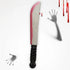 Fake Bloody Machete Knife 41cm Halloween Accessories