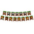 TNT Happy Birthday Bunting Flags 15pcs