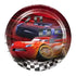 Cartoon Racing Cars Small Paper Plates 18cm (7") 10pcs