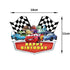 Cartoon Racing Cars Cake Topper & Cupcake Toppers 25pcs