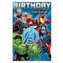 Avengers Birthday Card 11.5cm x 18cm With Blue Envelope