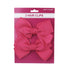 Hot Pink Bow Hair Clips 12cm 2pcs Party Accessories