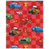 Disney Cars Gift Wrap 1 Sheet Folded - Red