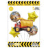 Construction Truck Balloon Bouquet 5pcs