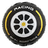 Racing Car Tyre & Wheel Foil Balloon 43cm (17") Round