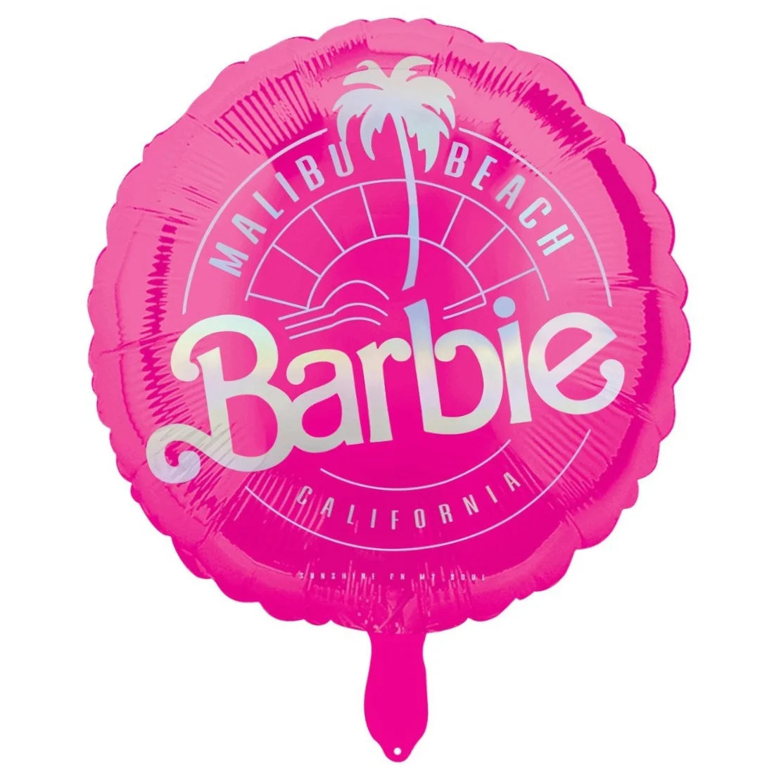 Pink Fashion Girl Foil Balloon 45cm (18") Round