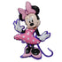 Giant Girl Cartoon Mouse Foil Balloon 80cm (31")