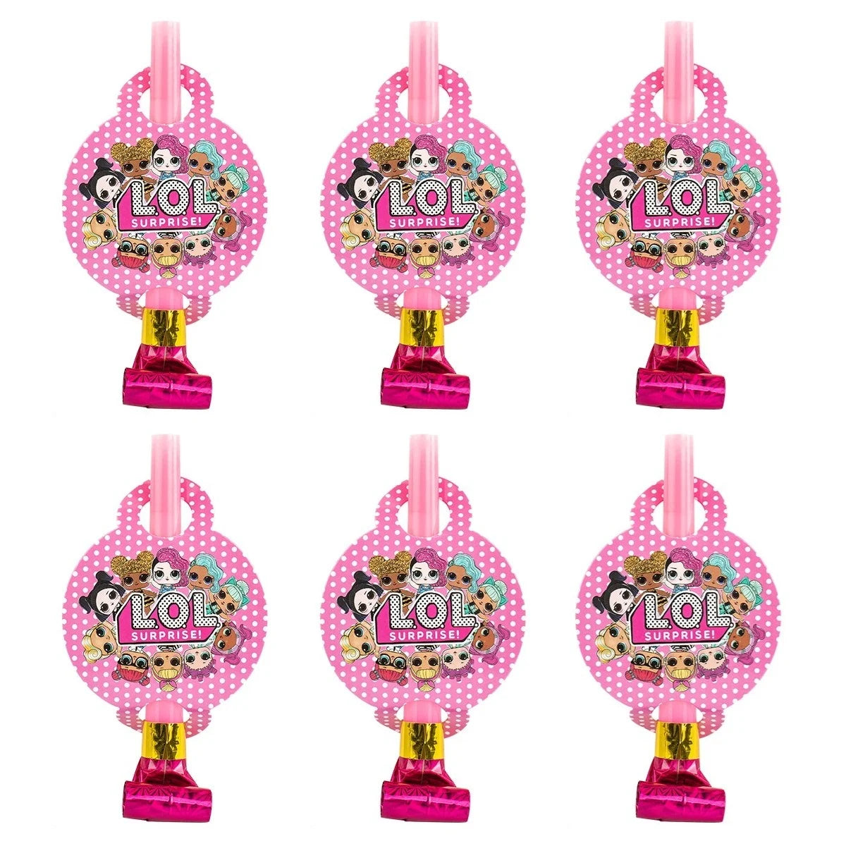 LOL Dolls Blowouts 6pcs Party Favours