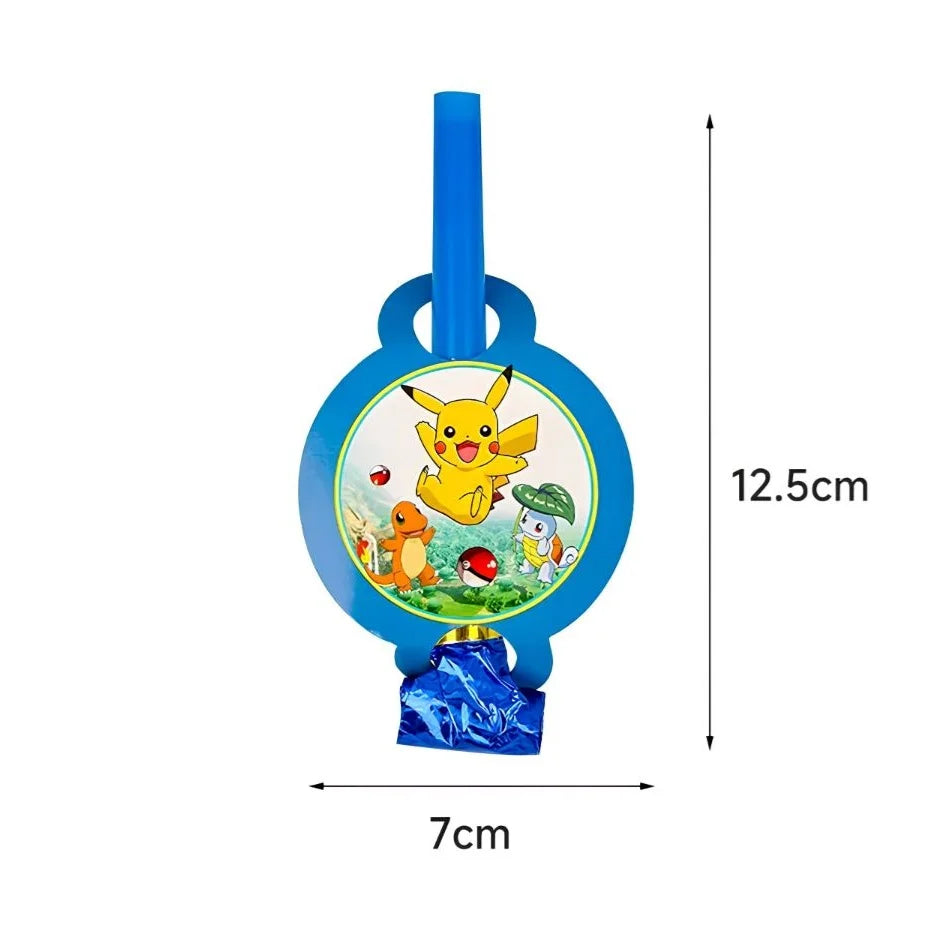 Pocket Monsters Blowouts 6pcs Party Favours